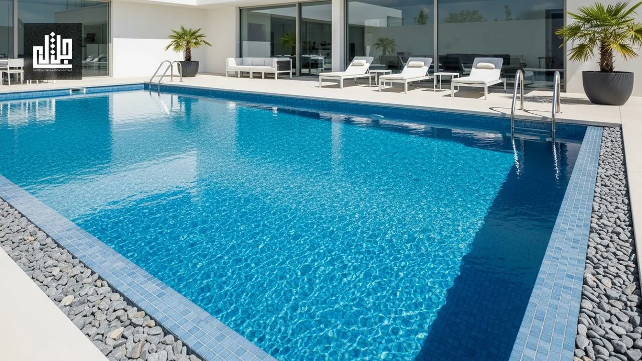 آماده‌سازی برای نصب کاشی استخر