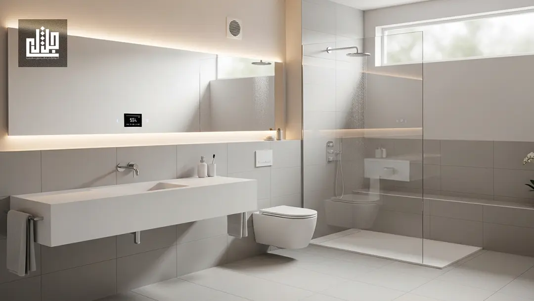 کاشی مناسب سرویس بهداشتی و حمام هوشمند