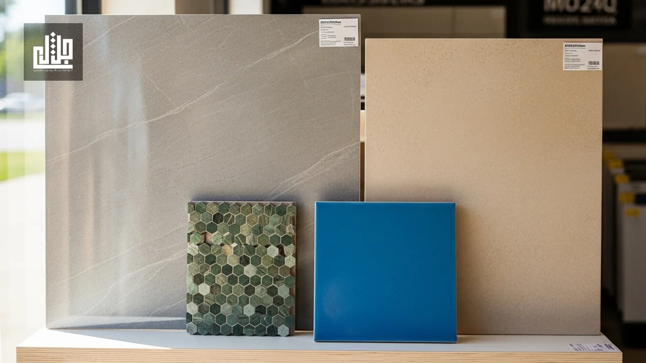 بررسی دقیق‌تر اندازه‌های مختلف کاشی