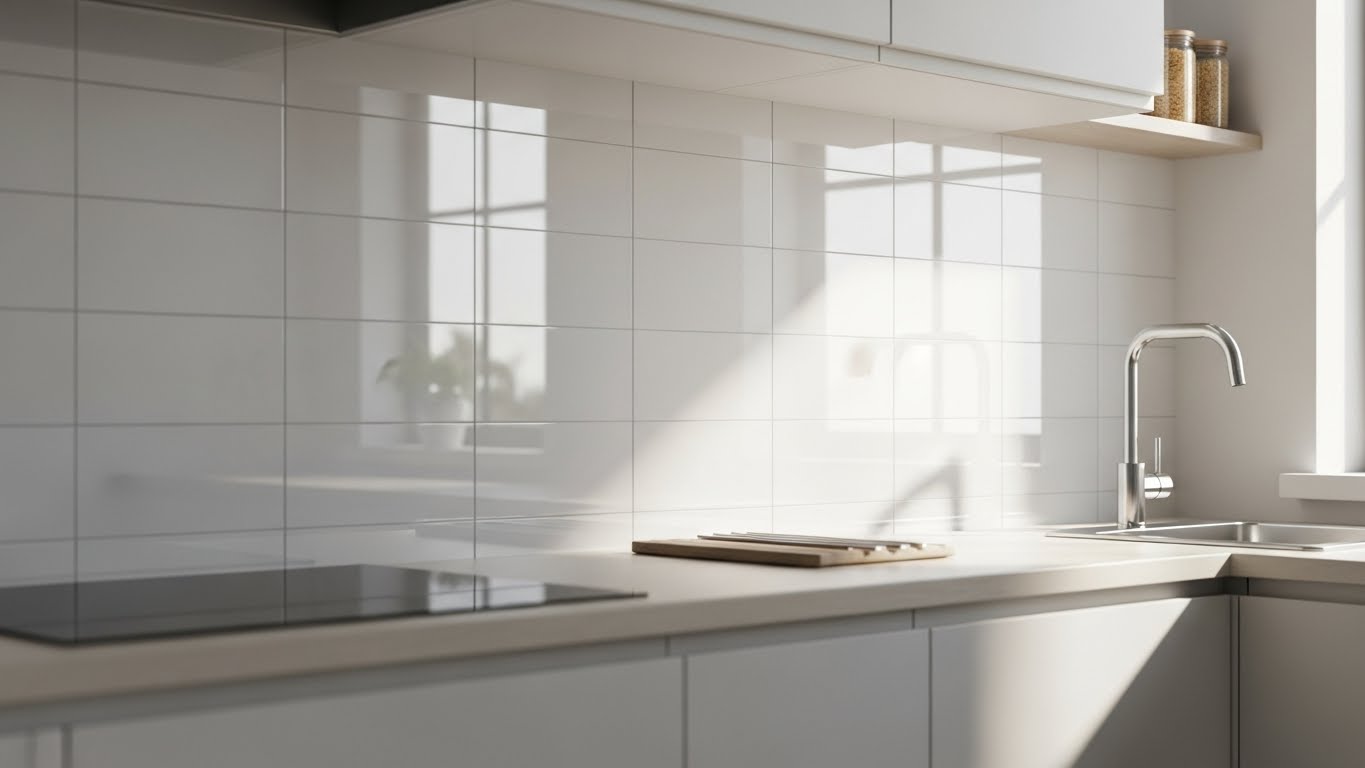 کاشی براق بینکابینتی