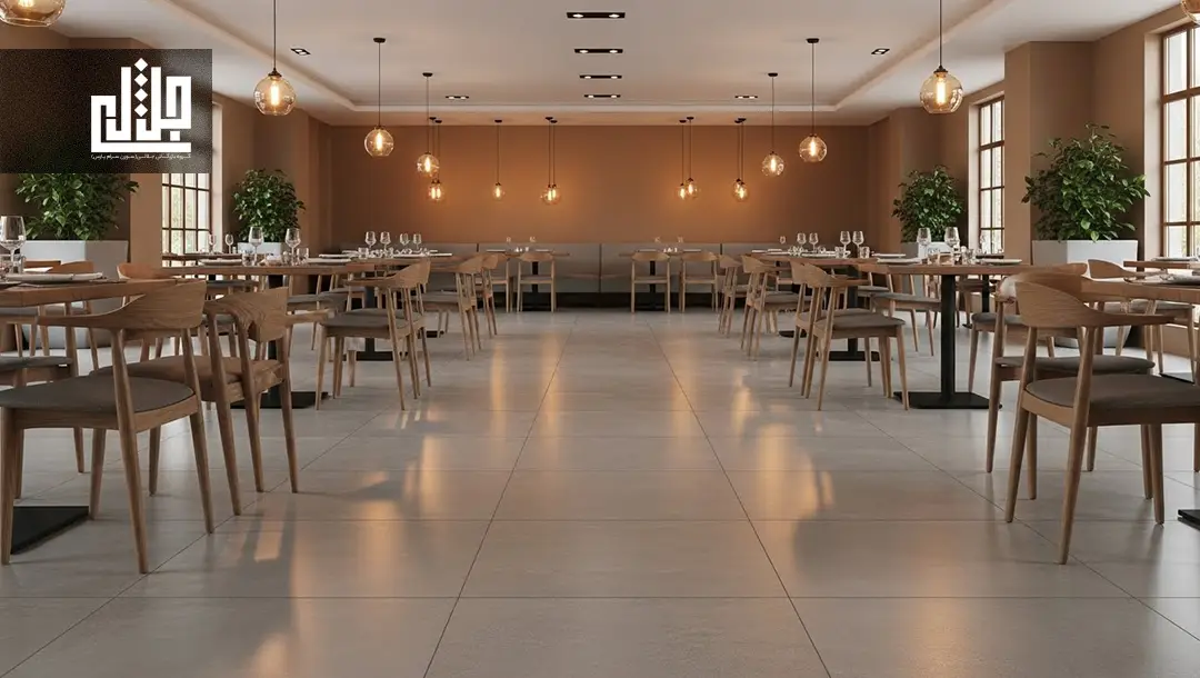 ۶ ویژگی مهم سرامیک کف رستوران و کافی شاپ