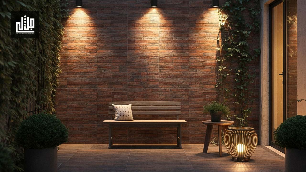 مراحل انتخاب کاشیهای طرح آجرنما