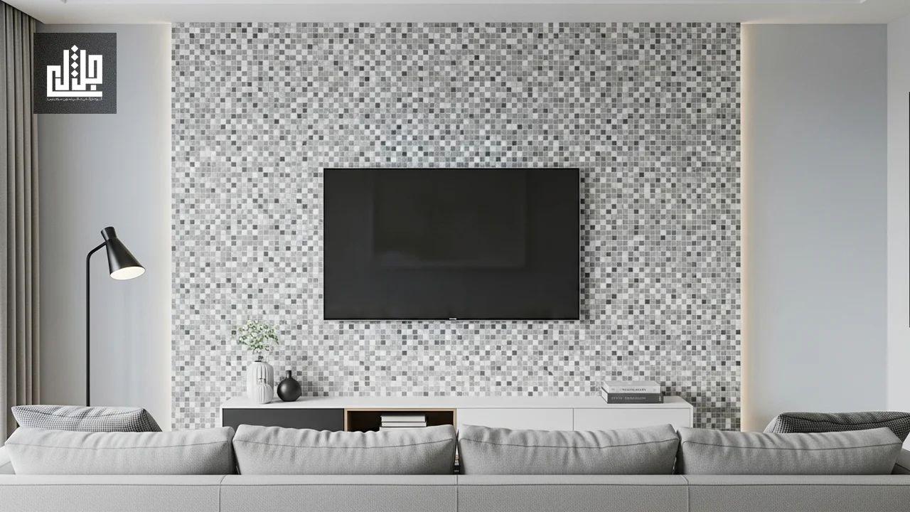 استفاده از موزاییک یا کاشی‌های ریز