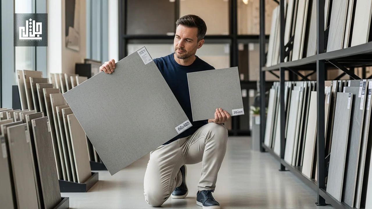 چرا اندازه کاشی اهمیت دارد؟