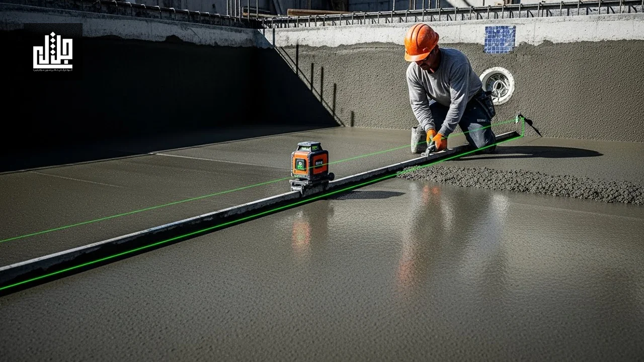 جدول مراحل و مواد موردنیاز برای ساخت استخر