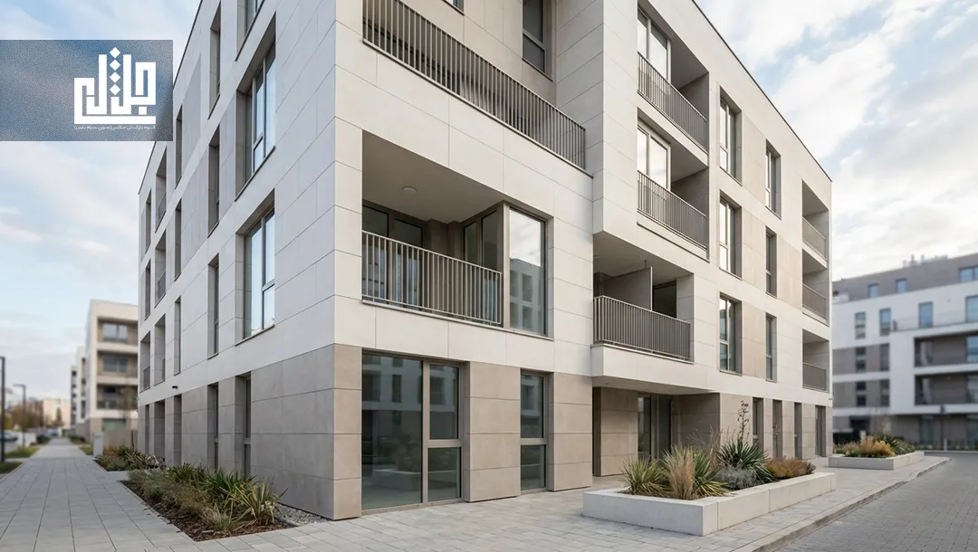 نقش سرامیک پرسلان در نمای ساختمان